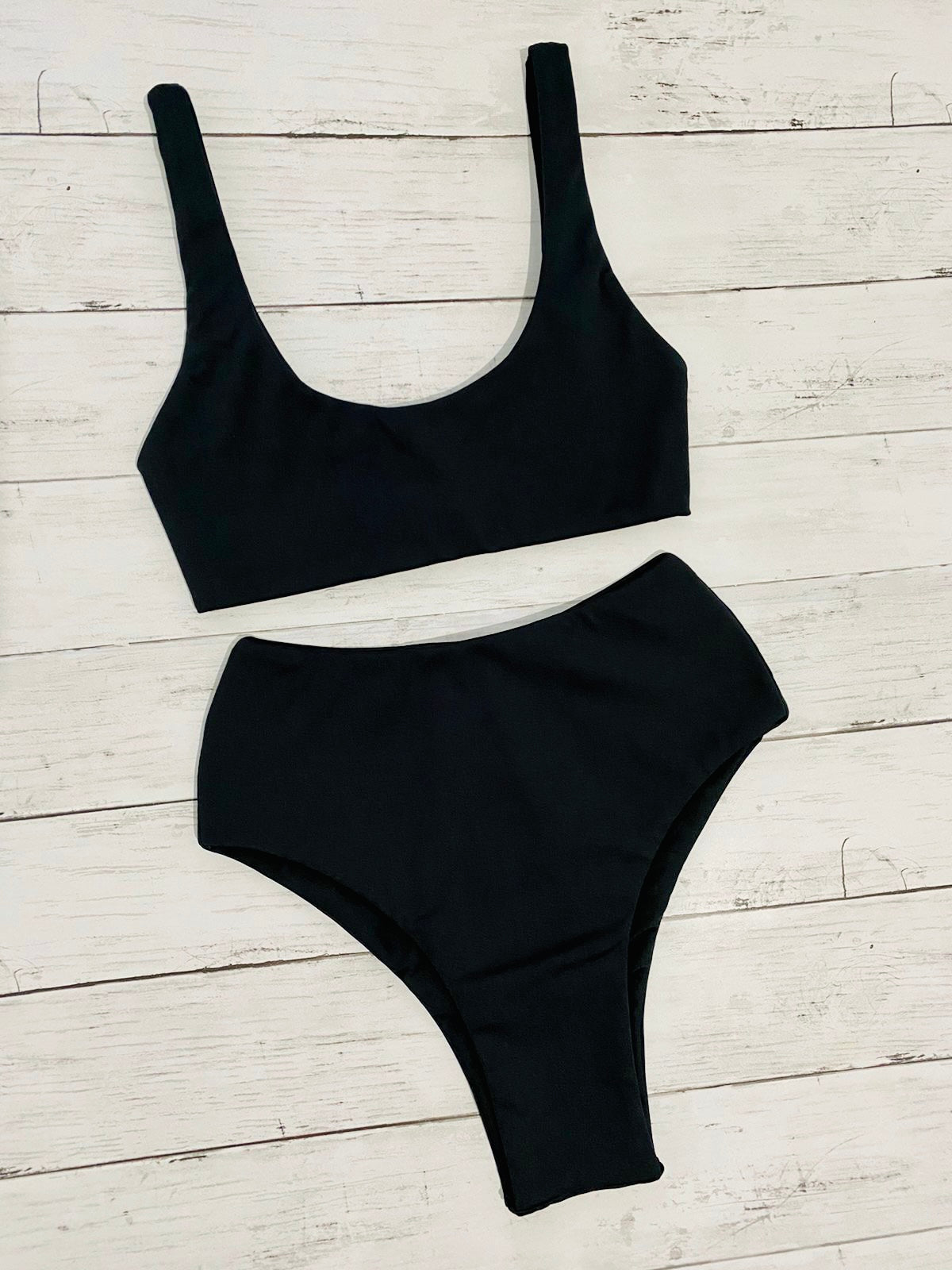 Black Nights Classy Two Piece Bathing Suit