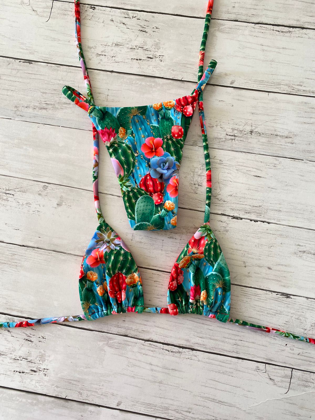 Sipping Passion Flower Tea Bathing Suit