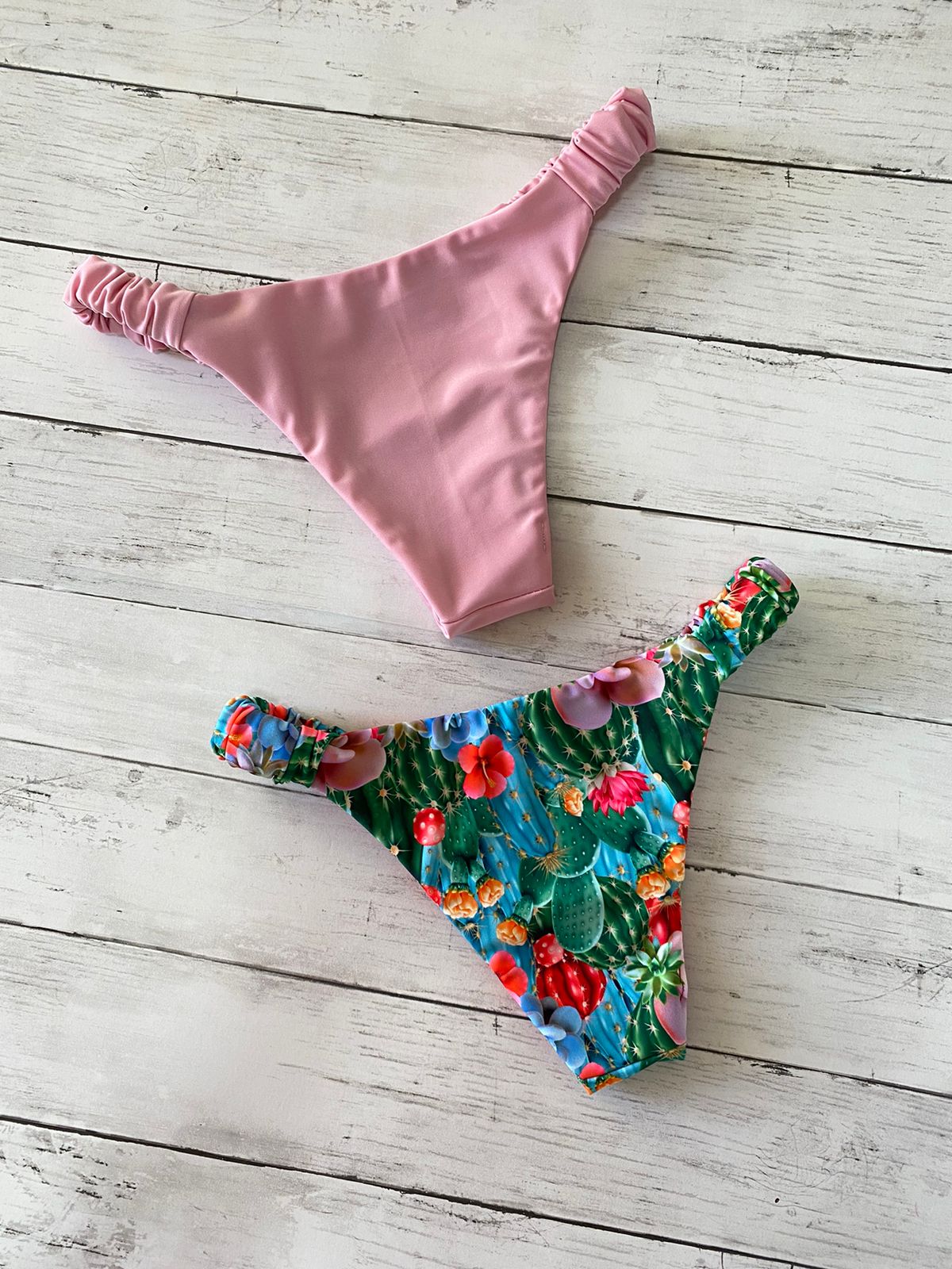 Twisted Passion Flower Tea Bathing Suit